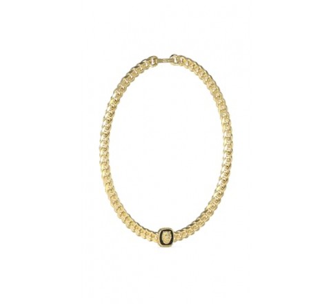 COLLAR GUESS CABALLERO ACERO DORADO LEON JUMN04000JWYGBKT-U