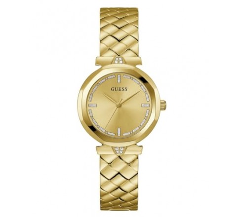 RELOJ GUESS ANALOGICO ACERO DORADO GW0613L2