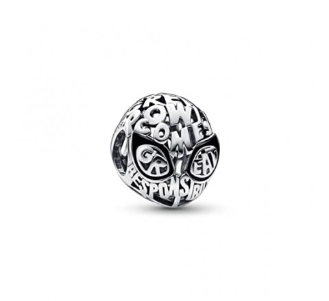 CHARM PANDORA PLATA MASCARA SPIDER-MAN MARVEL 792351C01