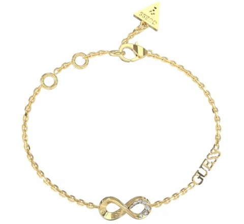 PULSERA GUESS INFINITO ACERO DORADO JUBB03270JWYGS