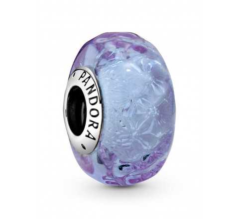 CHARMS PANDORA 798875COO CRISTAL MURANO LILA AZULADO