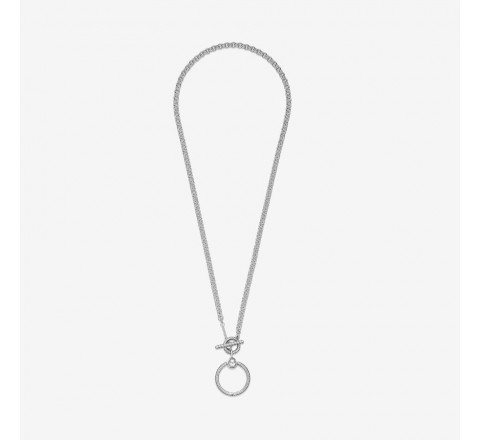 CADENA Y COLGANTE PANDORA 391157C100-50 O PANDORA FORMA DE T