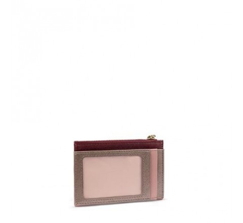 TOUS MONEDERO TARJETERO 995970438 ROSA-BURDEOS