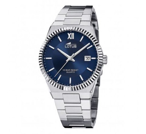 RELOJ LOTUS CABALLERO ACERO SUMERGIBLE 18835/2