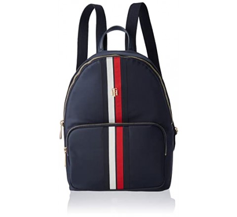 MOCHILA TOMMY HILFIGER AZUL CON LOGO AW0AW13170 DW6