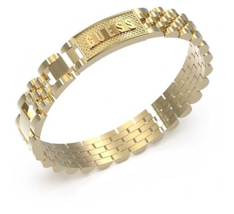 PULSERA GUESS ACERO DORADO JUMB03201JYGT-U