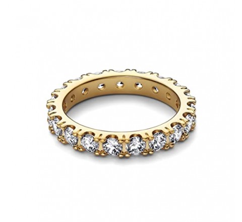 ANILLO PANDORA PLATA DORADA ETERNITY N?16 160050C01-56