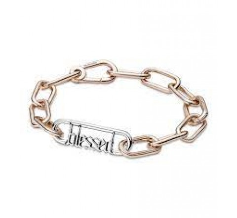 LINK PANDORA ME PALABRA BLESSED PLATA LARGO 799670C00
