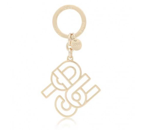 LLAVERO TOUSSILHOUTTE TOUS MANIFESTO DORADA 2002104358