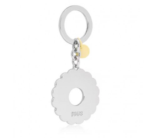 LLAVERO TOUS CIRCLE LOGO AMARILLO 2002127205