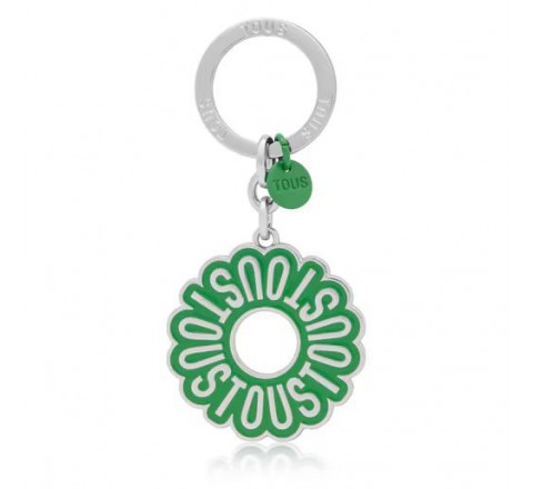 LLAVERO TOUS CIRCLE LOGO VERDE 202127239