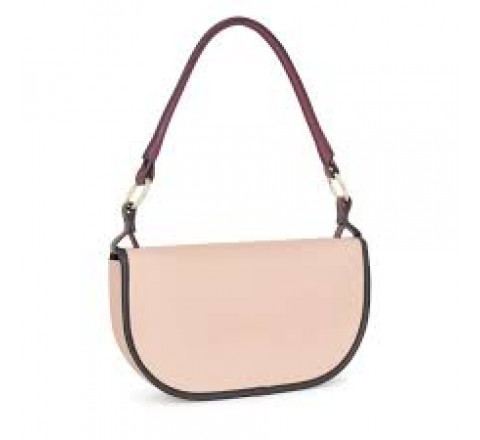 BANDOLERA-BAGUETTE TOUS HALFMOON ROSA-BURDE 2001786713