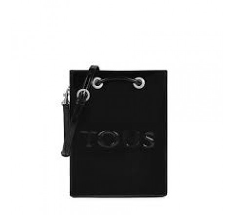 MINI BOLSO TOUS 195890545 DORP NEGRO-BEIGE