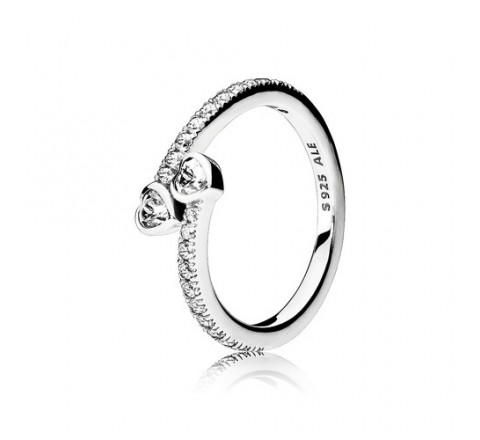 ANILLO PANDORA  CORAZONES 191023CZ 56