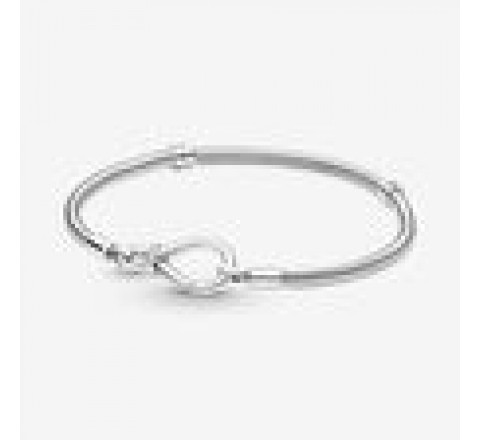 PULSERA PANDORA 590792C00-19 CADENA SERPIENTE NUDO INFINITO
