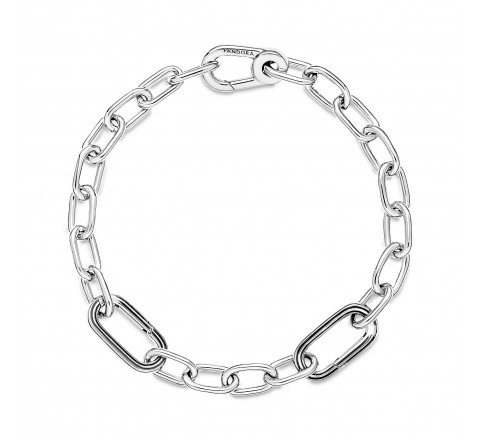 PULSERA PANDORA ME PLATA ESLABONES FINA 17,5CM 592340C00-3