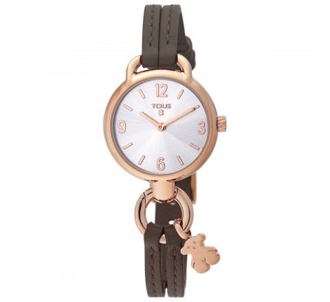RELOJ TOUS PIEL MARRÓN 000351455