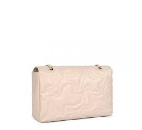 BANDOLERA TOUS 195890561 SOLAPA M K DREAM BEIGE