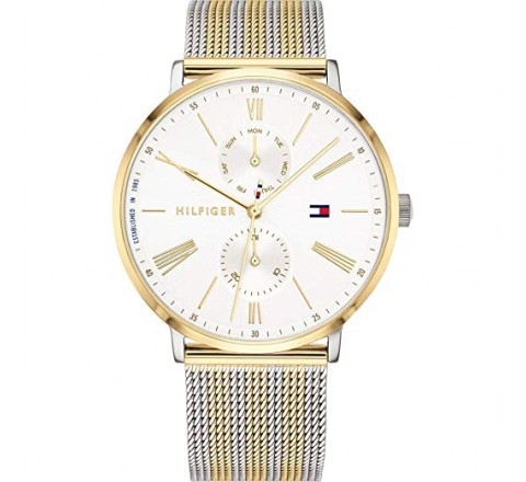 RELOJ SEÑORA 1782074.TOMMY.HILFIGER.38MM. ACERO BICOLOR