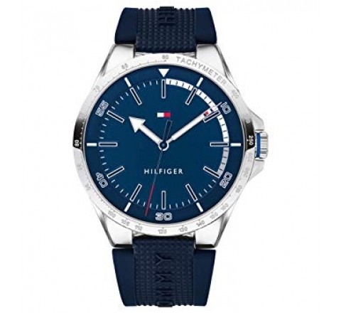 RELOJ CABALLERO 1791542.TOMMY.HILFIGER-44MM. SILICONA AZUL