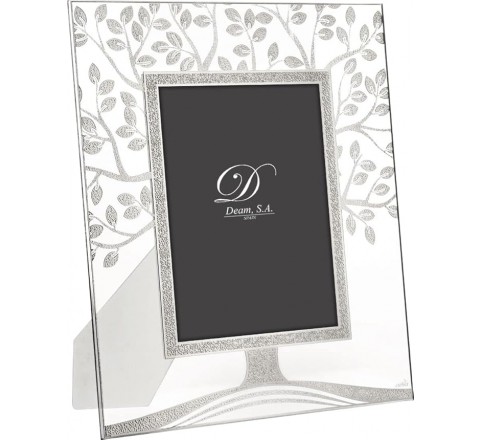 PORTA CRISTAL ARBOL PLATA13X18 E400213G