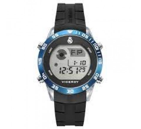 RELOJ VICEROY REAL MADRID DIGITAL SILICONA NEGRA 41107-50