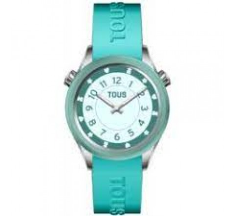 RELOJ TOUS NI?A CAJA Y CORREA SILICONA VERDE 200358053