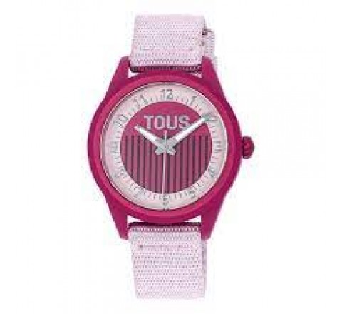 RELOJ TOUS NIÑA CAJA FUCSIA CORREA ROSA 200351086