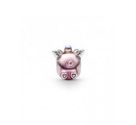 CHARM PANDORA PLATA CERDO UNICORNIO VOLADOR 792573C01