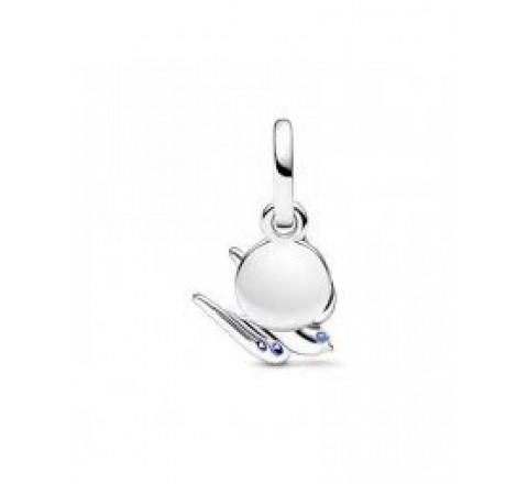 CHARM PANDORA PLATA DOBLE GOLONDRINA CIRCONITAS 792570C01