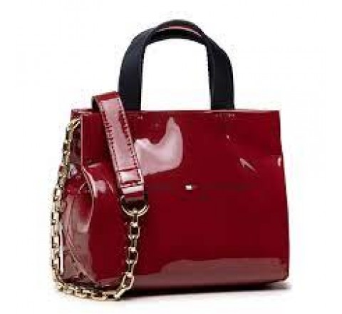 BOLSO TOMMY HILFIGUER CHAROL ROJO 19X15 AW0AW10483 XIT