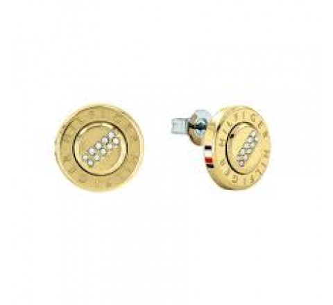 PENDIENTES TOMMY HILFIGER ACERO DORADO REDONDO 2780646