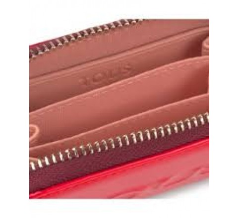 MONEDERO TOUS 095970775 M DORP ROJO-ROSA
