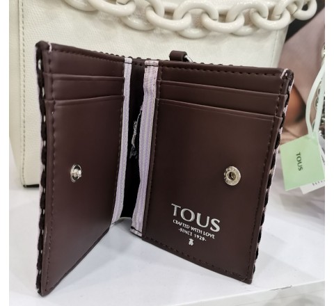 BILLETERA XS TOUS NET MARRON 295900892