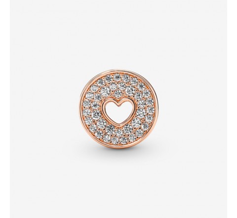 CHARMS PANDORA 781977C01 ANIVERSARIO PAVE Y CORAZON