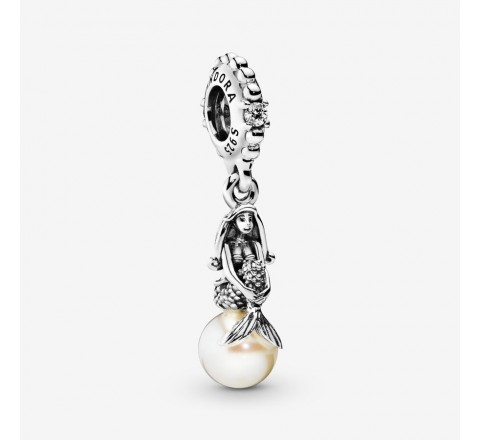 CHARM PANDORA PLATA ARIEL LUMINOSA PERLA 798232CZ