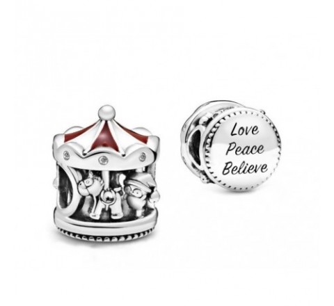 CHARMS PANDORA PLATA NORIA ESMALTADA 798435C01