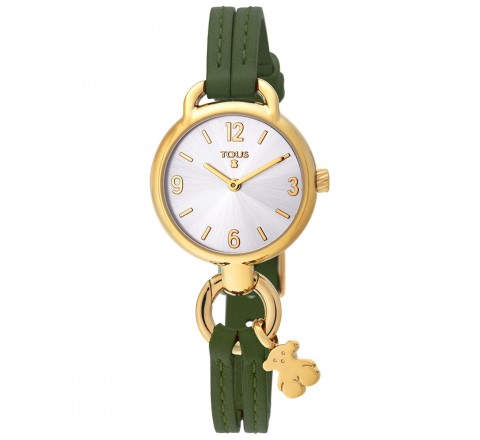 RELOJ TOUS PIEL VERDE 000351450