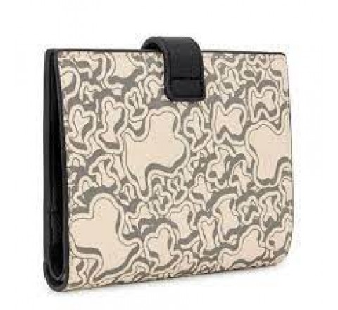 BILLETERA S TOUS POCKET KM EVOLUTION BEIGE 2001788201