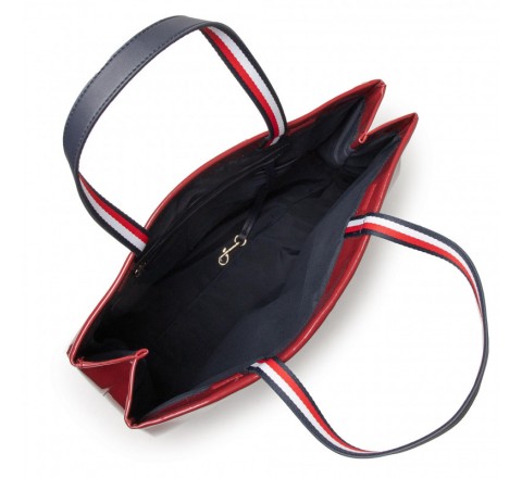 BOLSO TOMMY HILFIGUER CHAROL ROJO 38X30 AW0AW10482XIT