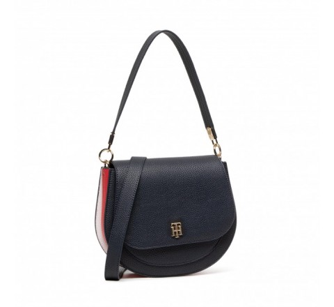 BOLSO TOMMY HILFIGUER AZUL ROJO AW0AW13670GY