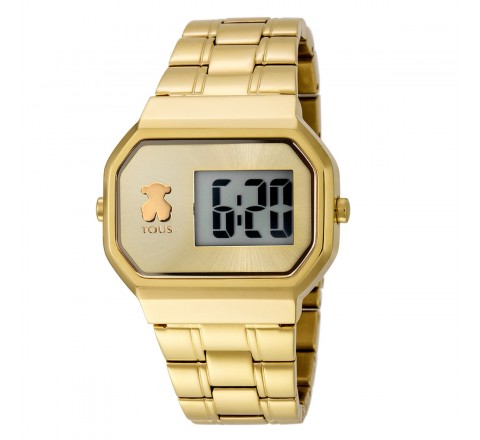 RELOJ TOUS 600350300 DBEAR ACERO DORADO