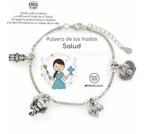 PULSERA PLATA HADAS DE LA SALUD 9109386