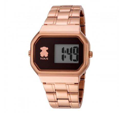 RELOJ TOUS 600350305 DBER ACERO ROSADO