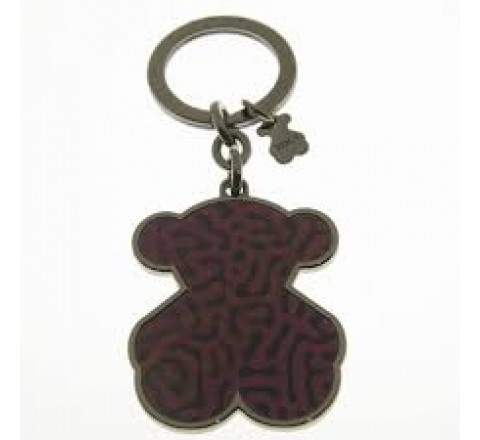 LLAVERO TOUS LENE LEO LOGO ROSA 095970855