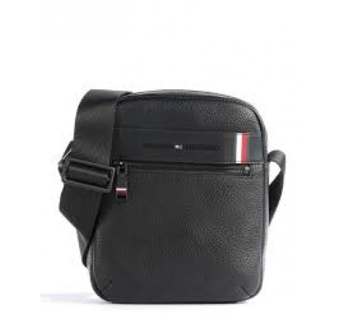 BANDOLERA CABALLERO TOMMY HILFIGER NEGRA AM0AM10276 BDS