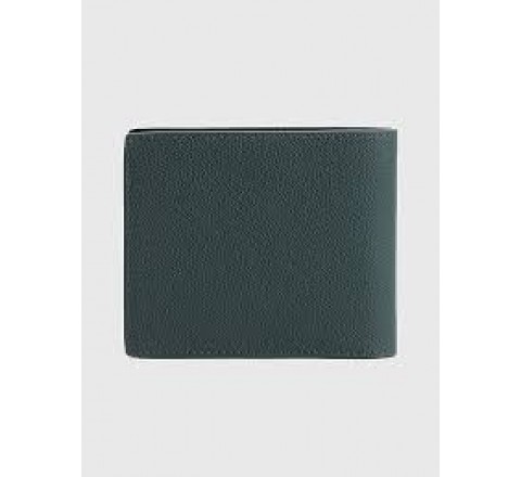 CARTERA TOMMY HILFIGER DE PIEL VERDE AM0AM10243MBP