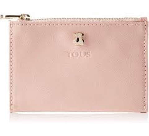 MONEDERO-TARJETERO TOUS 995970517 DORP ANTIQUE ROSA