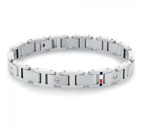 PULSERA TOMMY HILFIGER ACERO ESLABONES COLORES 19CM 2790393