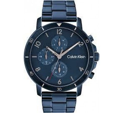 RELOJ CALVIN KLEIN CROMADO AZUL 25200068